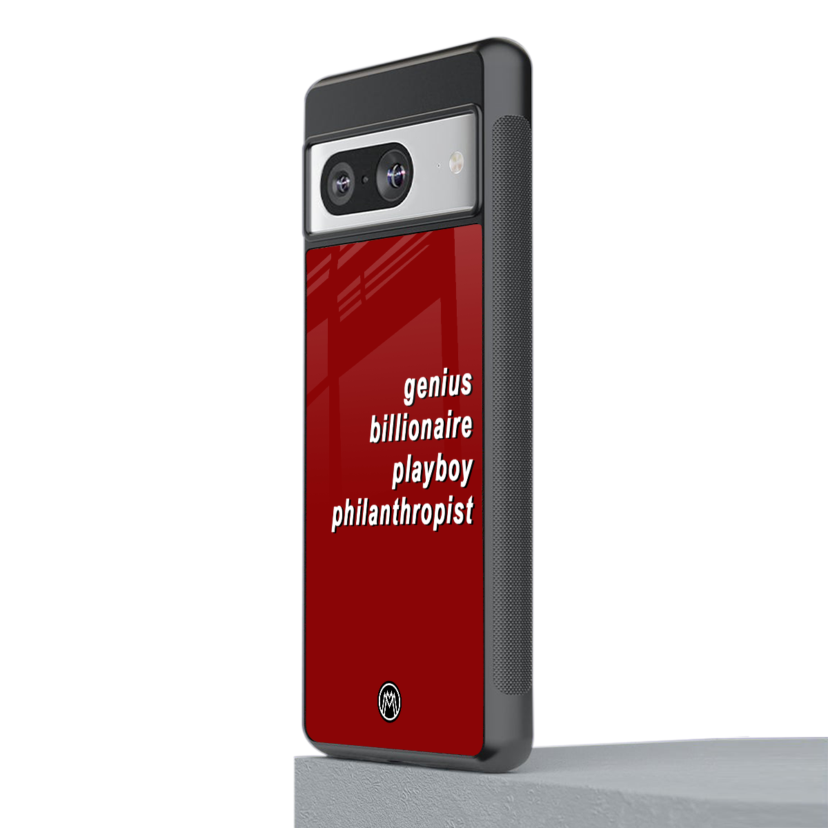 genius billionaire playboy philantrophist back phone cover | glass case for Google Pixel 8