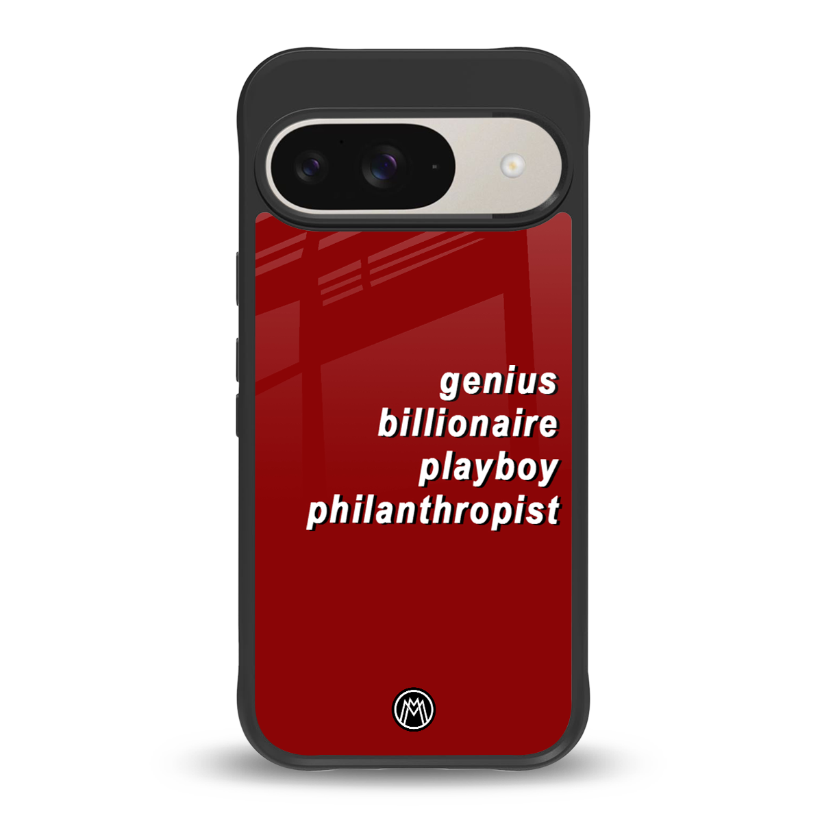 genius billionaire playboy philantrophist back phone cover | glass case for google pixel 9