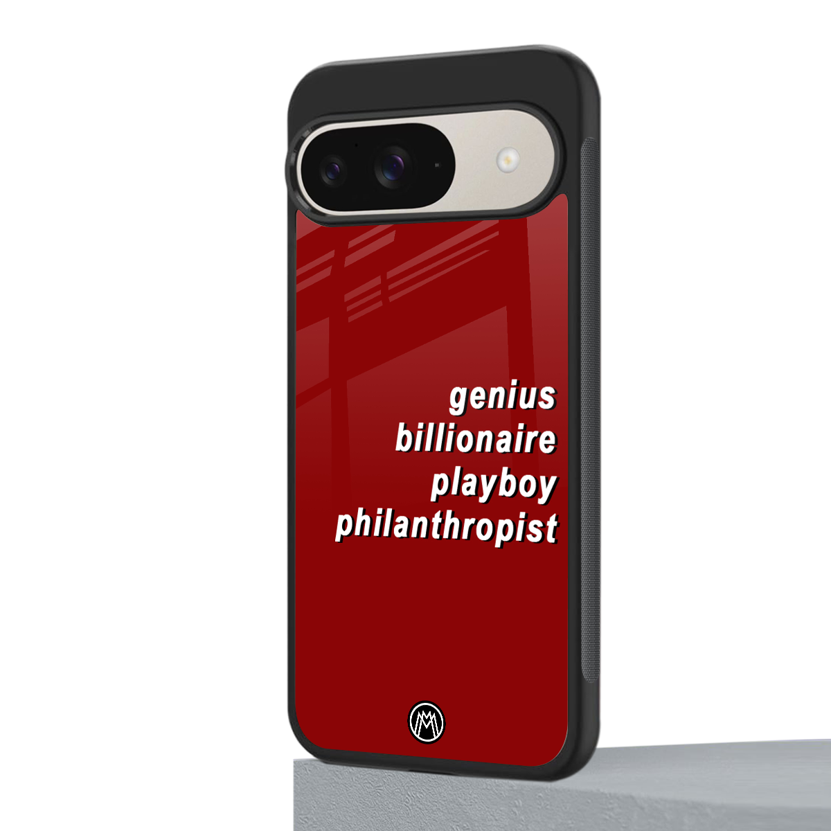 genius billionaire playboy philantrophist back phone cover | glass case for google pixel 9