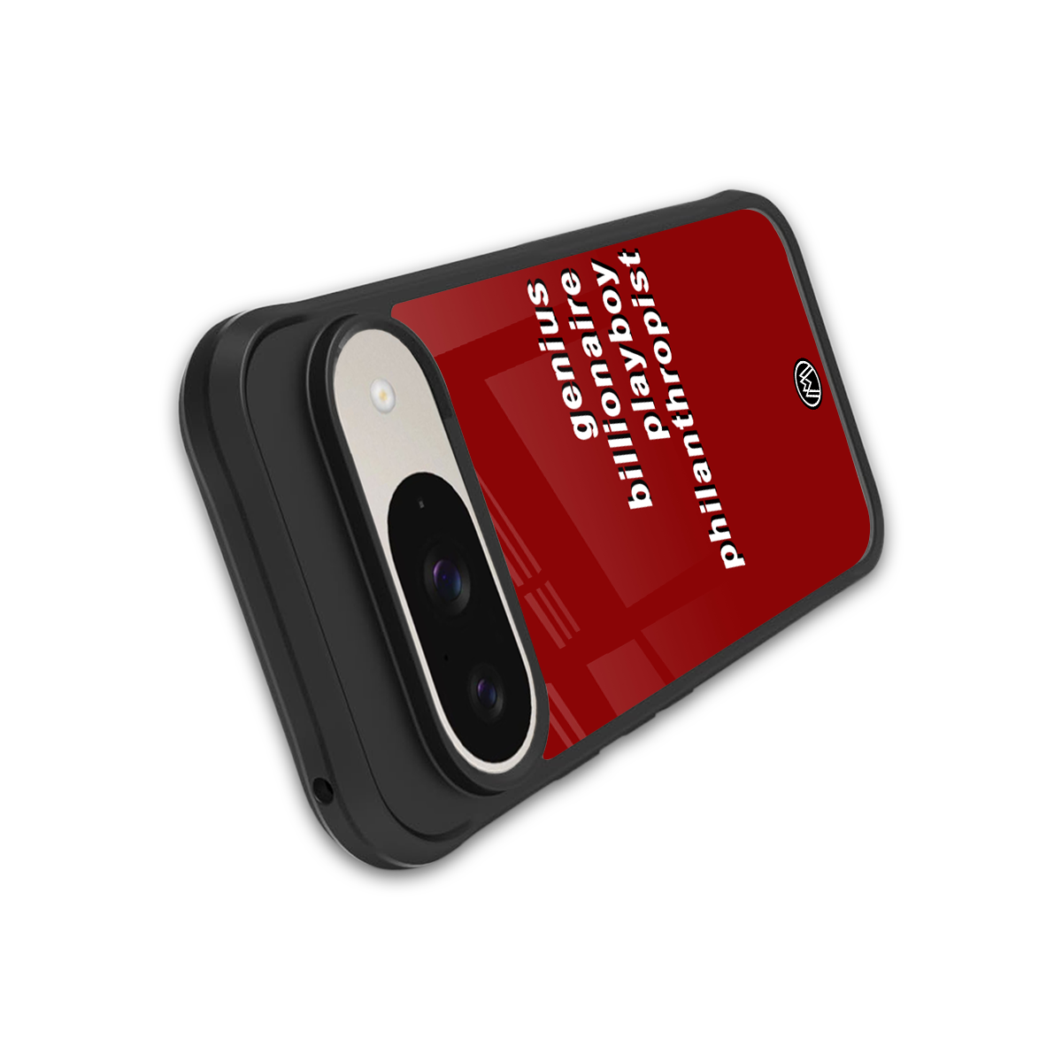 genius billionaire playboy philantrophist back phone cover | glass case for google pixel 9