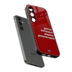 genius billionaire playboy philantrophist back phone cover | glass case for samsung galaxy s24