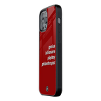 Slim Glass Back Phone Case for Multiple Brands – iPhone, Samsung, Redmi, OnePlus, Oppo, Vivo