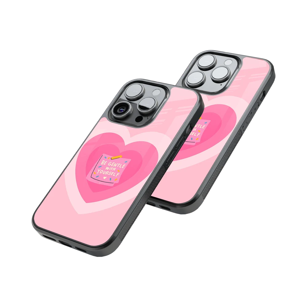 Protective Glass Back Phone Case Compatible with iPhone, Samsung, OnePlus, Pixel & More