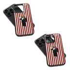 Trendy Glass Back Mobile Case for iPhone, Samsung, Redmi, OnePlus, Google Pixel, Motorola