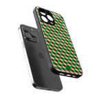 geo cube back phone cover | glass case for iphone 13 pro max