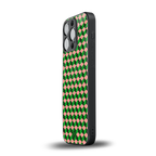geo cube back phone cover | glass case for iphone 16 pro