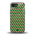 geo cube back phone cover | glass case for iphone 16e