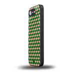 geo cube back phone cover | glass case for iphone 16e