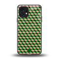 geo cube back phone cover | glass case for nothing phone 1