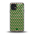 geo cube back phone cover | glass case for nothing phone 1