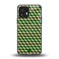 geo cube back phone cover | glass case for nothing phone 2