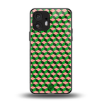 geo cube back phone cover | glass case for nothing phone 2