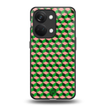 geo cube back phone cover | glass case for oneplus nord 3