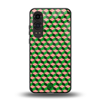 geo cube back phone cover | glass case for oneplus nord ce 4 lite