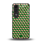 geo cube back phone cover | glass case for oneplus nord ce 4