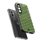 geo cube back phone cover | glass case for oneplus nord ce 4
