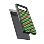 geo cube back phone cover | glass case for google pixel 6 pro