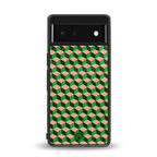 geo cube back phone cover | glass case for Google Pixel 6A