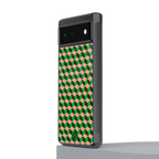 geo cube back phone cover | glass case for google pixel 6