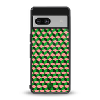 geo cube back phone cover | glass case for Google Pixel 7