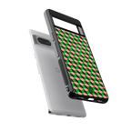 geo cube back phone cover | glass case for Google Pixel 7
