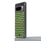 geo cube back phone cover | glass case for google pixel 8 pro