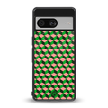 geo cube back phone cover | glass case for Google Pixel 8