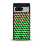 geo cube back phone cover | glass case for Google Pixel 8