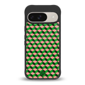 geo cube back phone cover | glass case for google pixel 9