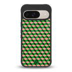 geo cube back phone cover | glass case for google pixel 9