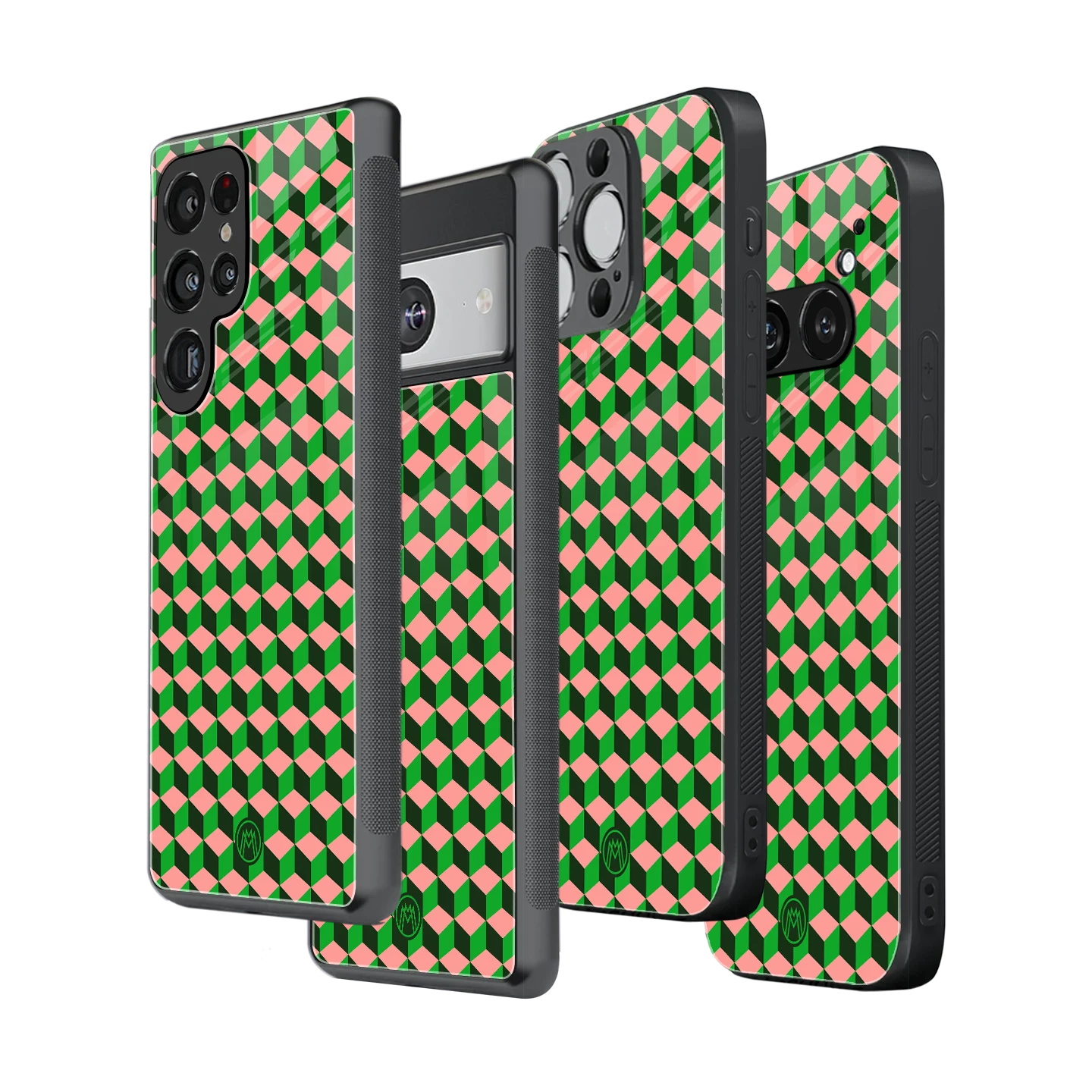 Stylish Glass Back Case for All Smartphones – iPhone, Samsung, OnePlus, Pixel, Redmi, Oppo, Vivo, Motorola
