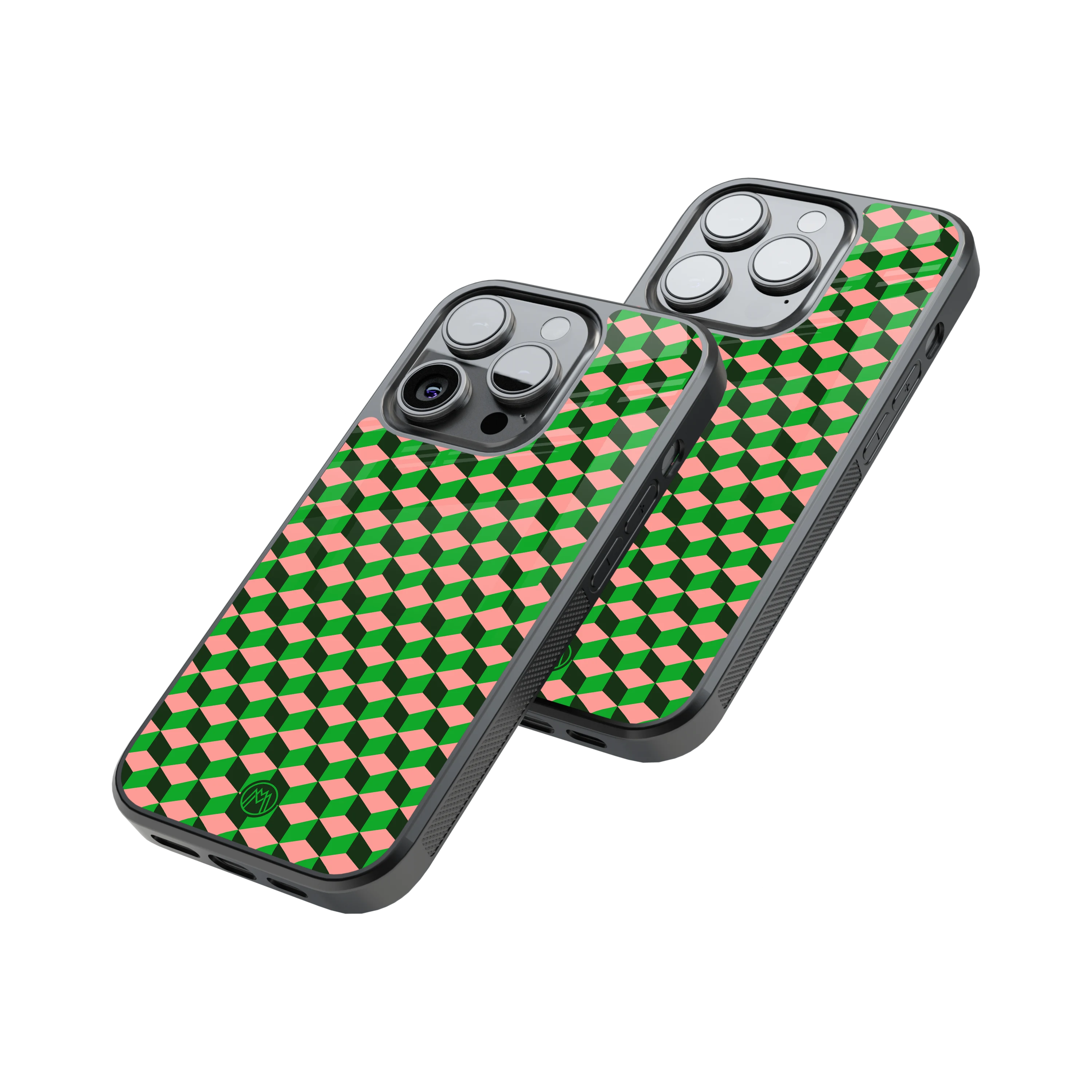 Protective Glass Back Phone Case Compatible with iPhone, Samsung, OnePlus, Pixel & More