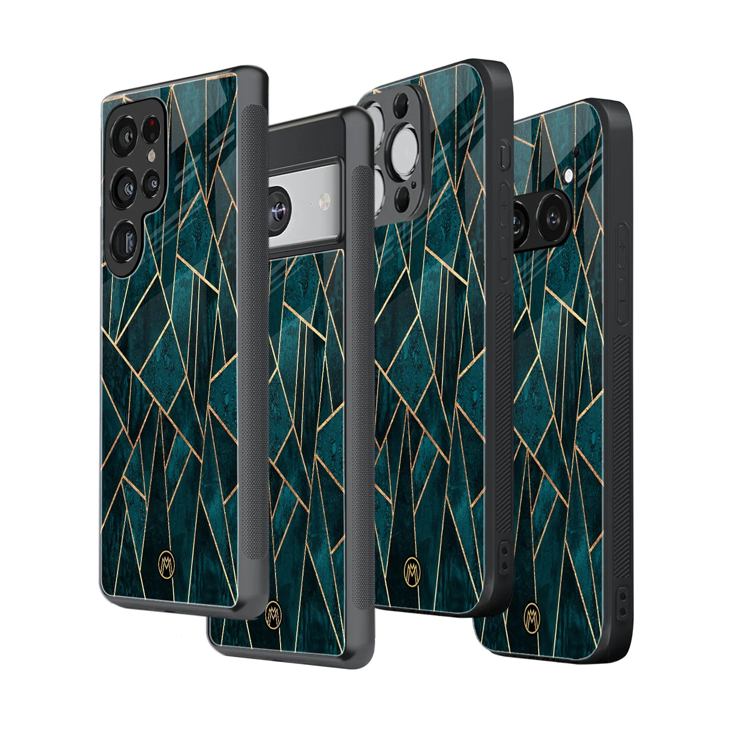 Stylish Glass Back Case for All Smartphones – iPhone, Samsung, OnePlus, Pixel, Redmi, Oppo, Vivo, Motorola