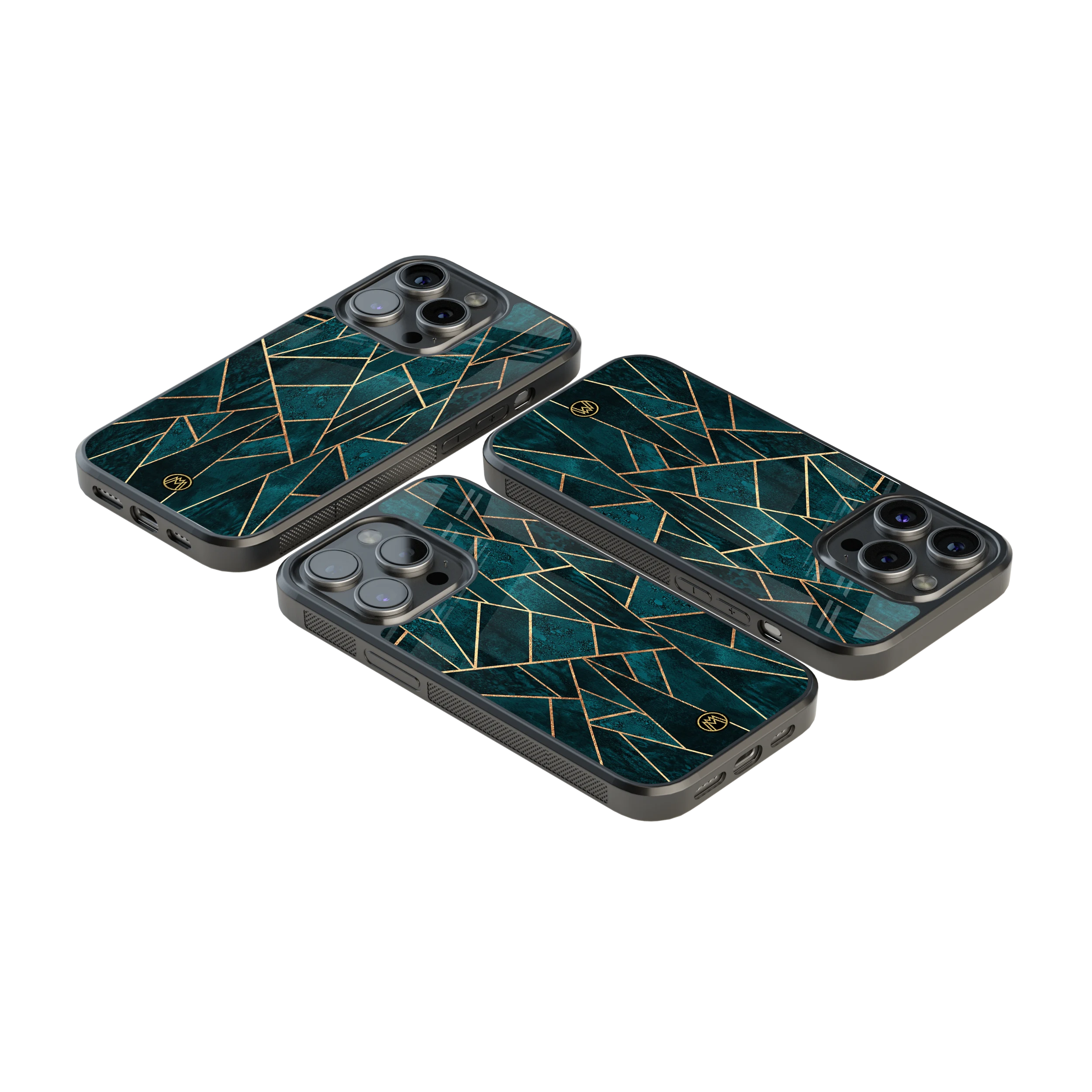 Luxury Glass Back Mobile Cover for iPhone, Samsung Galaxy, OnePlus, Pixel, Redmi & More