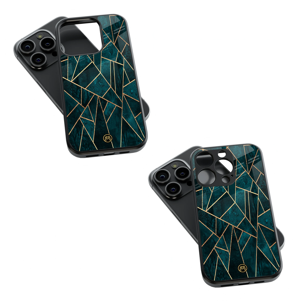 Trendy Glass Back Mobile Case for iPhone, Samsung, Redmi, OnePlus, Google Pixel, Motorola