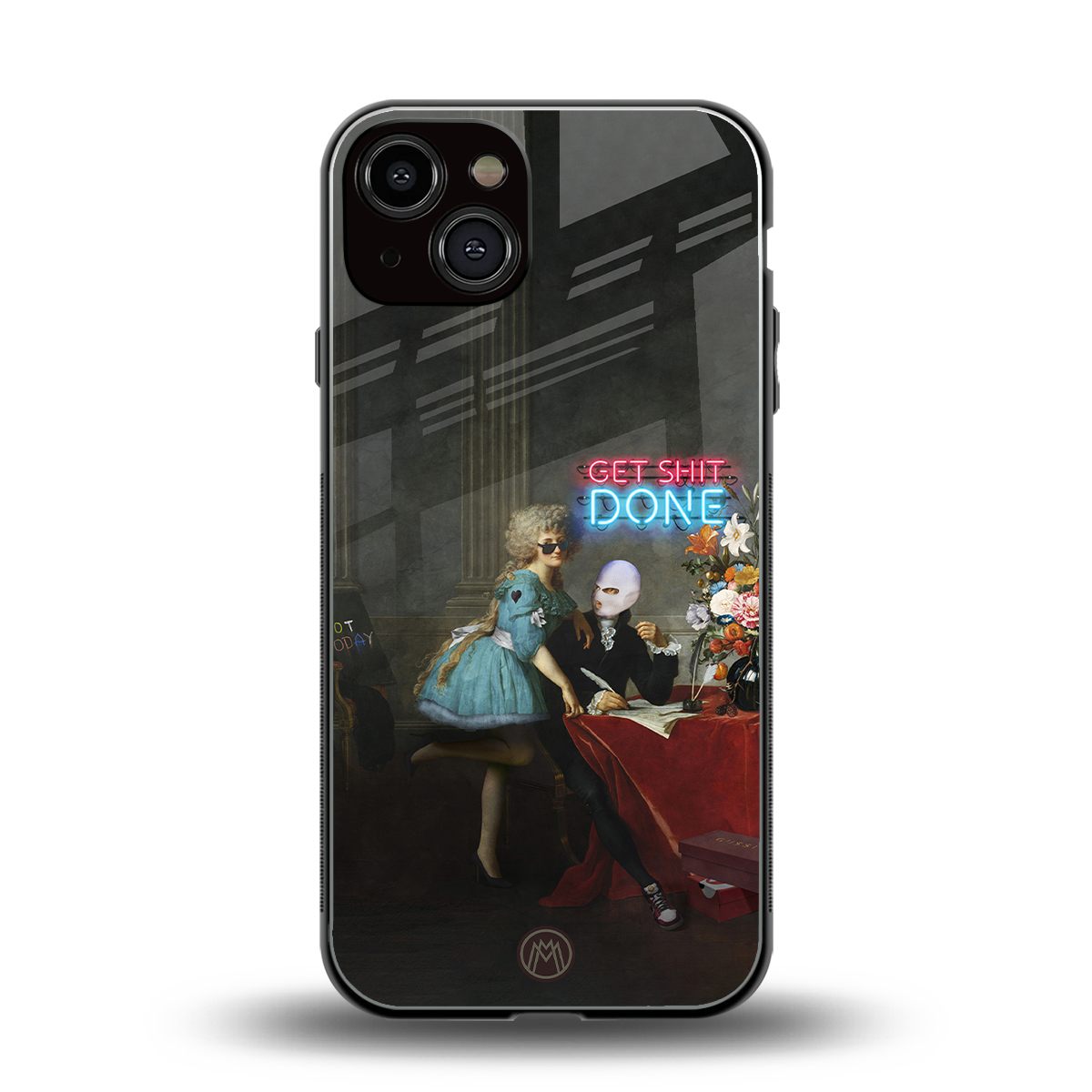 get shit done back phone cover | glass case for iphone 13