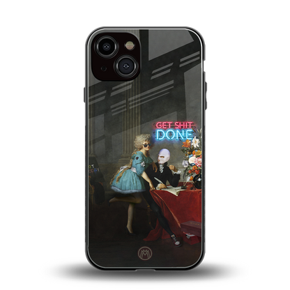 get shit done back phone cover | glass case for iphone 13