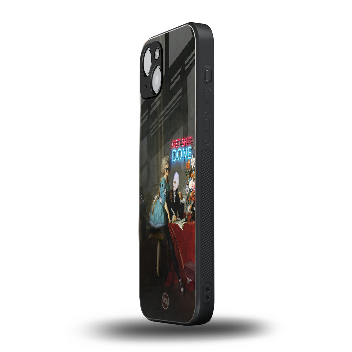 get shit done back phone cover | glass case for iphone 15 plus