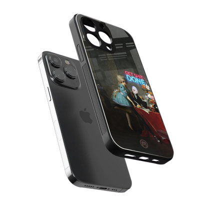 get shit done back phone cover | glass case for iphone 14 pro max