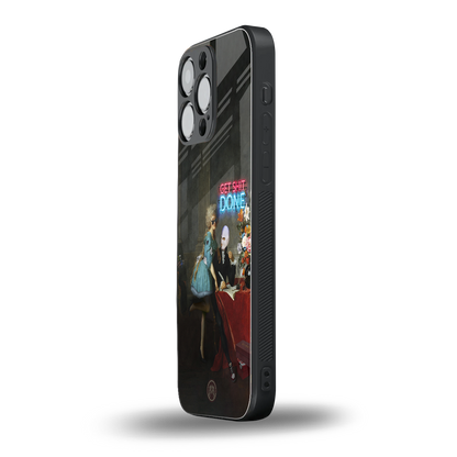 get shit done back phone cover | glass case for iphone 14 pro max