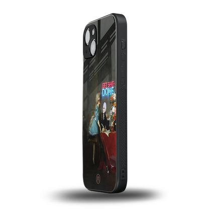 get shit done back phone cover | glass case for iphone 15