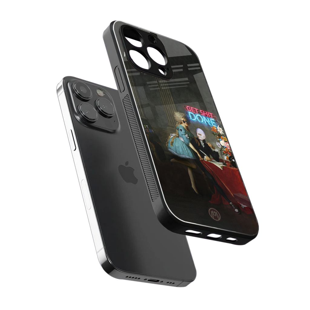 get shit done back phone cover | glass case for iphone 16 pro max