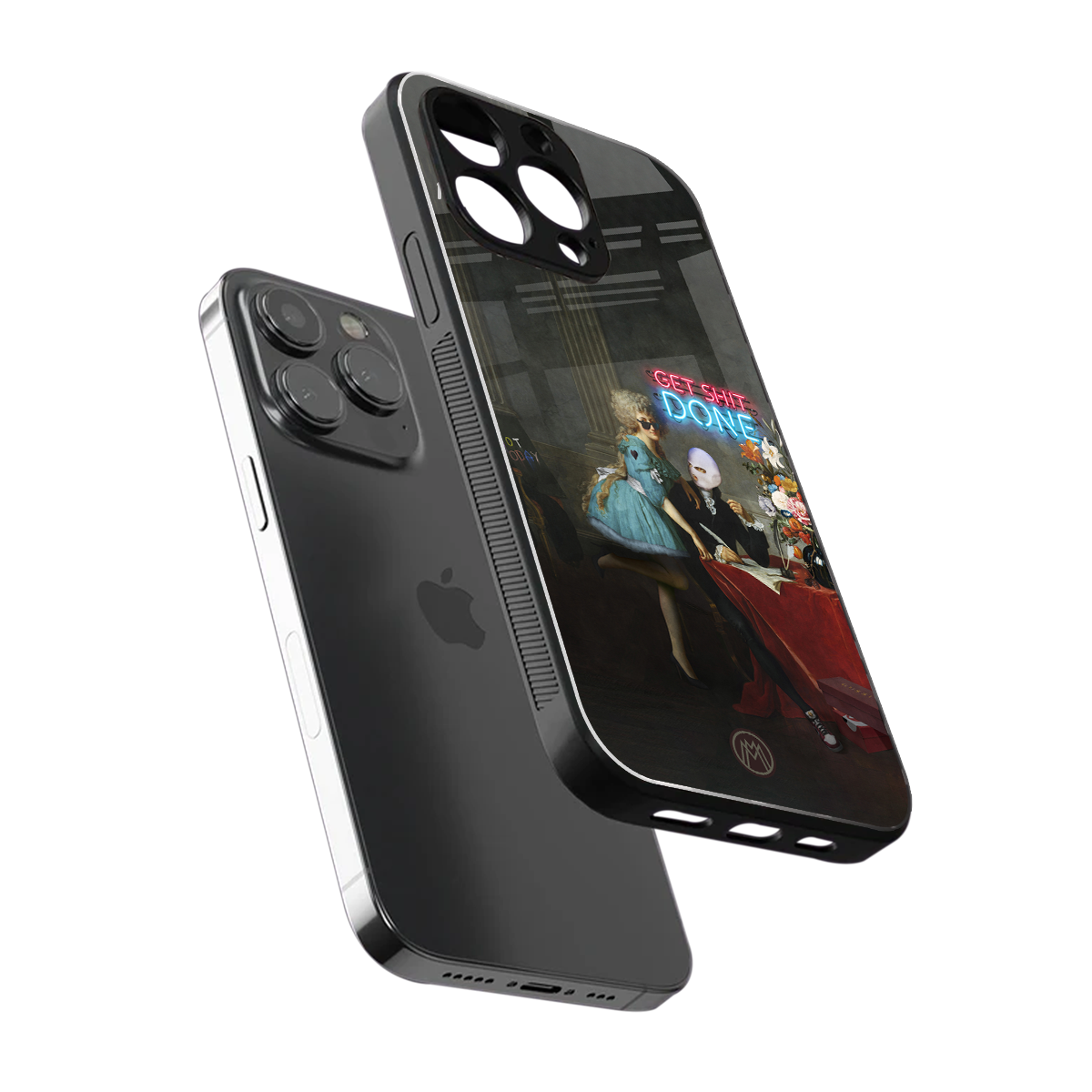 get shit done back phone cover | glass case for iphone 16 pro