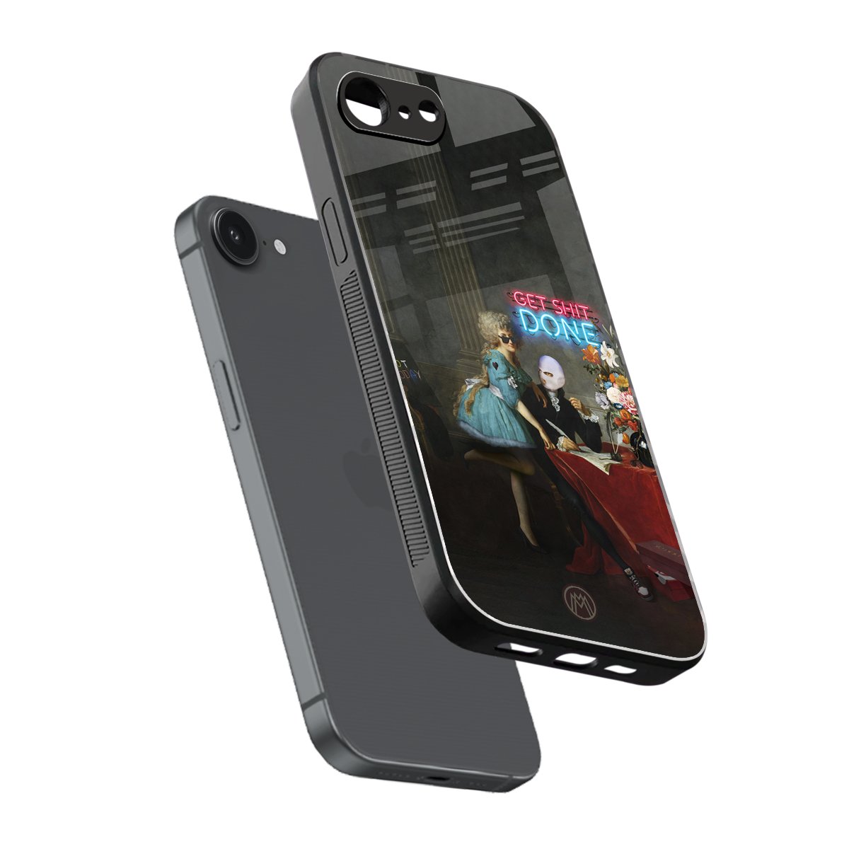get shit done back phone cover | glass case for iphone 16e