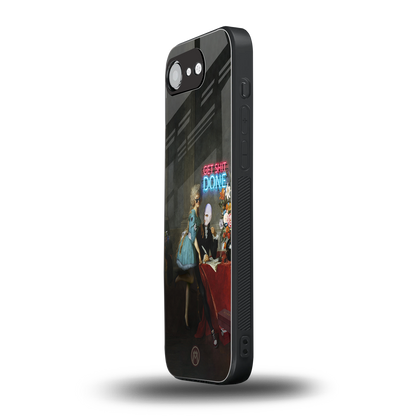 get shit done back phone cover | glass case for iphone 16e