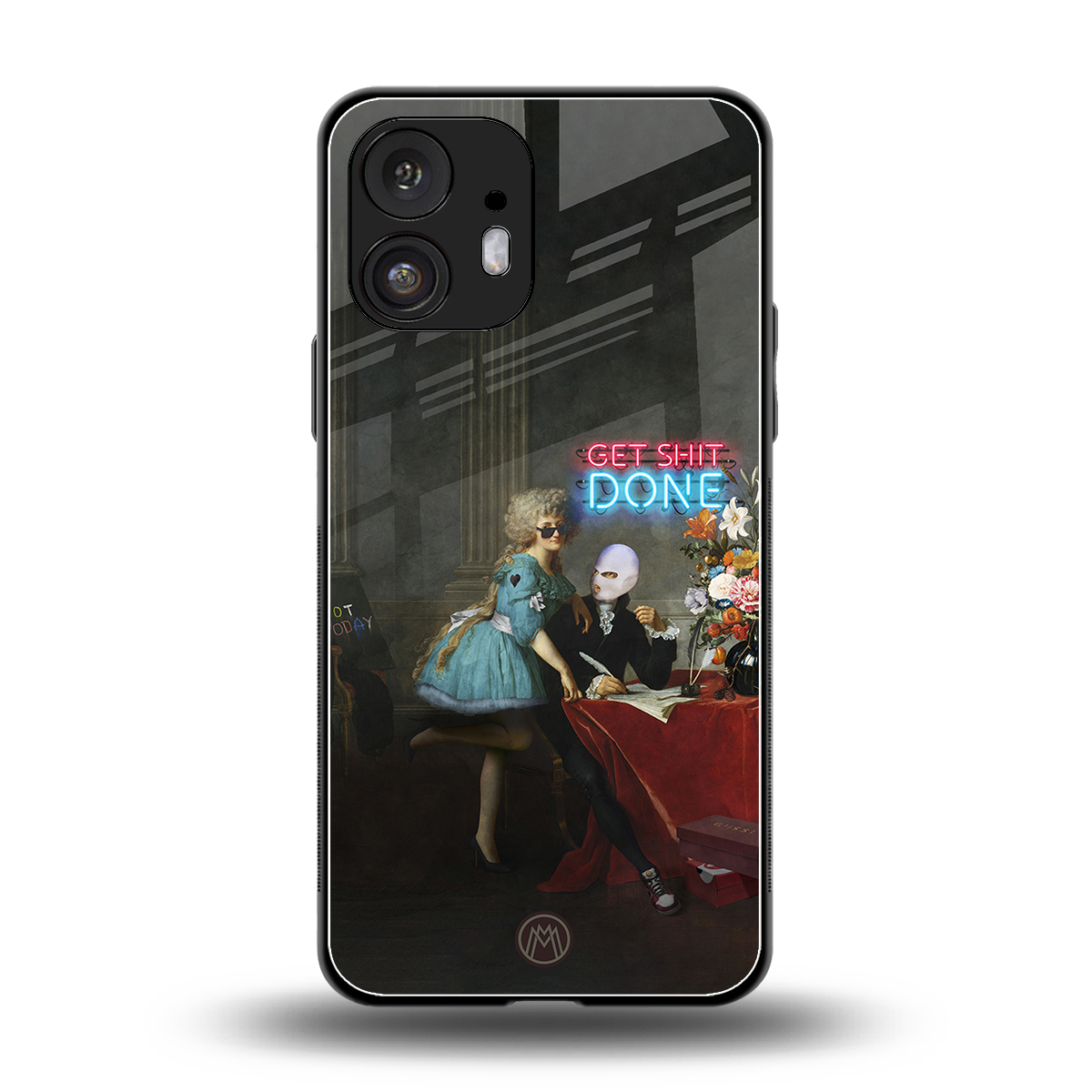 get shit done back phone cover | glass case for nothing phone 2