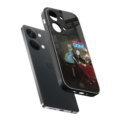 get shit done back phone cover | glass case for oneplus nord 3