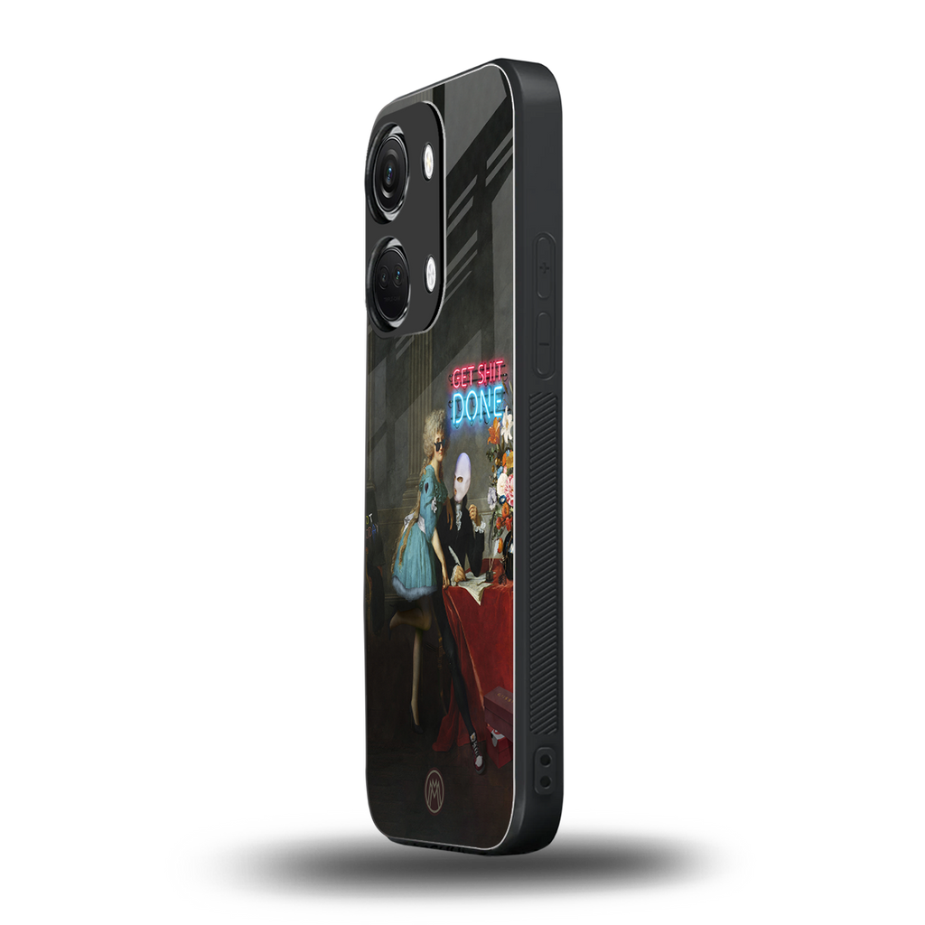 get shit done back phone cover | glass case for oneplus nord 3
