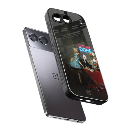 get shit done back phone cover | glass case for oneplus nord 4