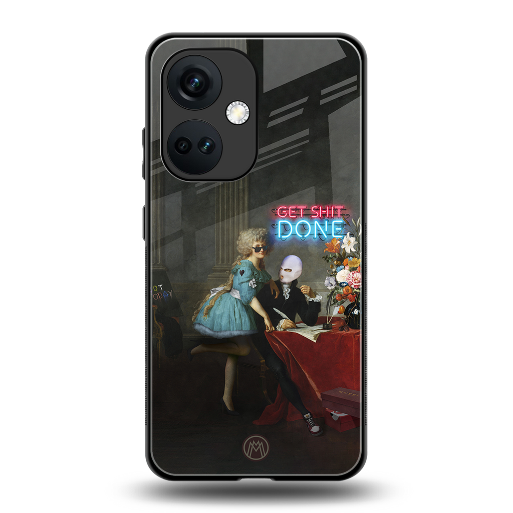 get shit done back phone cover | glass case for oneplus nord ce 3